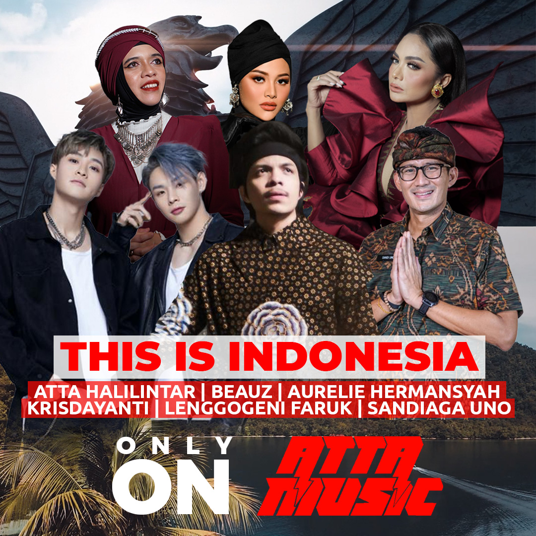 #THISISINDONESIA: Lagu Baru Atta Halilintar Bersama Musisi Internasional Keturunan Indonesia, DJ BEAUZ
