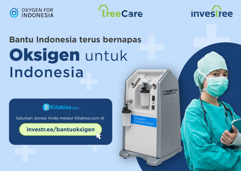 Investree Bersama Kitabisa.com dan Oxygen For Indonesia Sediakan Oksigen Konsentrator Bagi Rumah Sskit