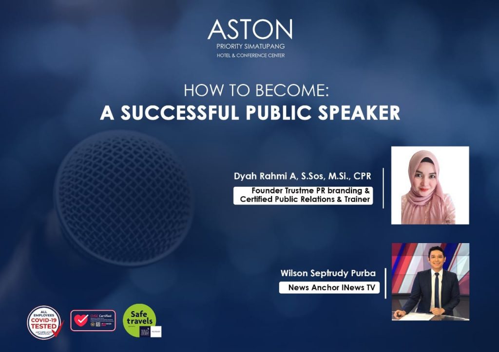 Peringati Hari Remaja Nasional, ASTON Priority Simatupang Hotel & Conference Center Adakan Kelas Webinar ‘Public Speaking’