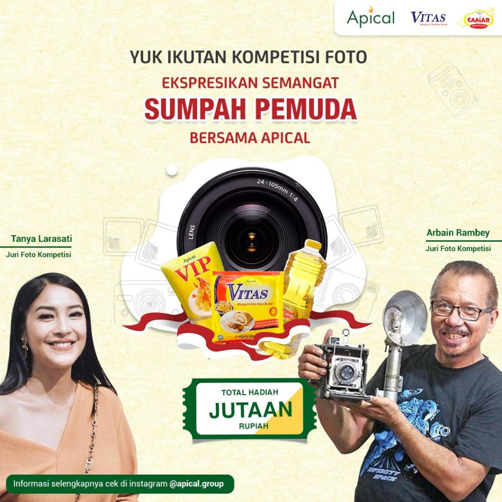 Sumpah Pemuda di Masa Pandemi, Apical Group Gelar Kompetisi Foto di Instagram