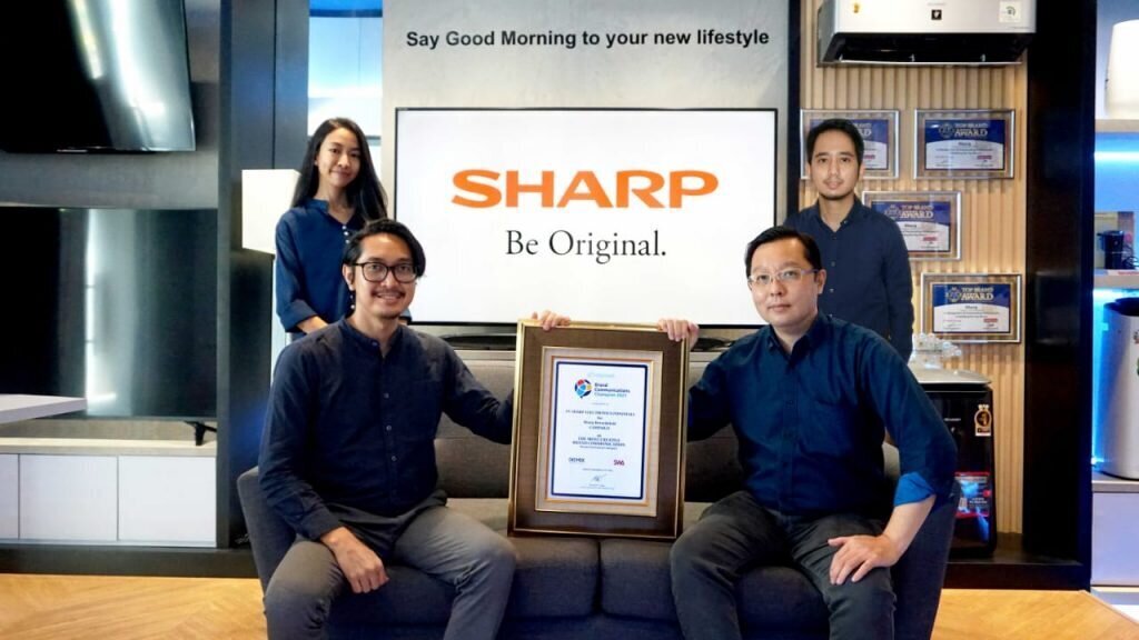 Sharp Indonesia Dinobatkan Sebagai Merek Paling Kreatif di Indonesia