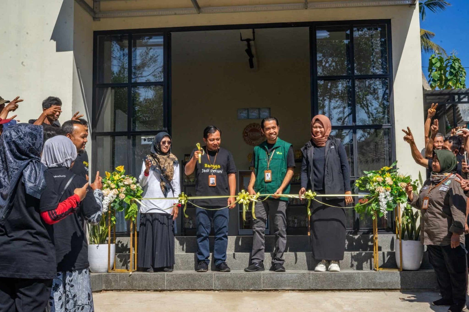 Dompet Dhuafa bersama Kelompok Tani Hutan Lestari resmi meluncurkan Program Pemberdayaan UMKM Gula Aren Temon