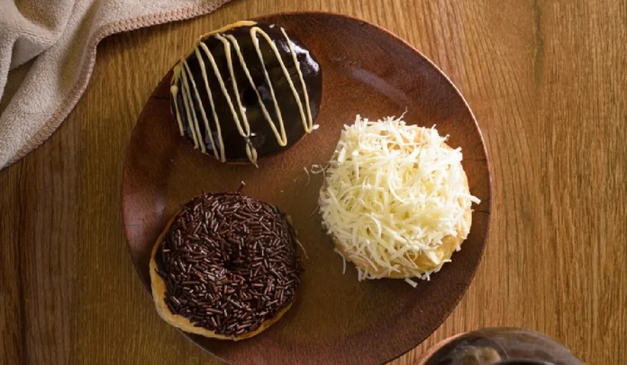 Donat Kentang Coklat Keju