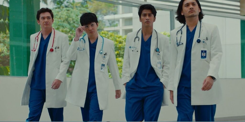 Serial "Sekotengs" yang akan tayang di Prime Video, menampilkan empat dokter koas ganteng.