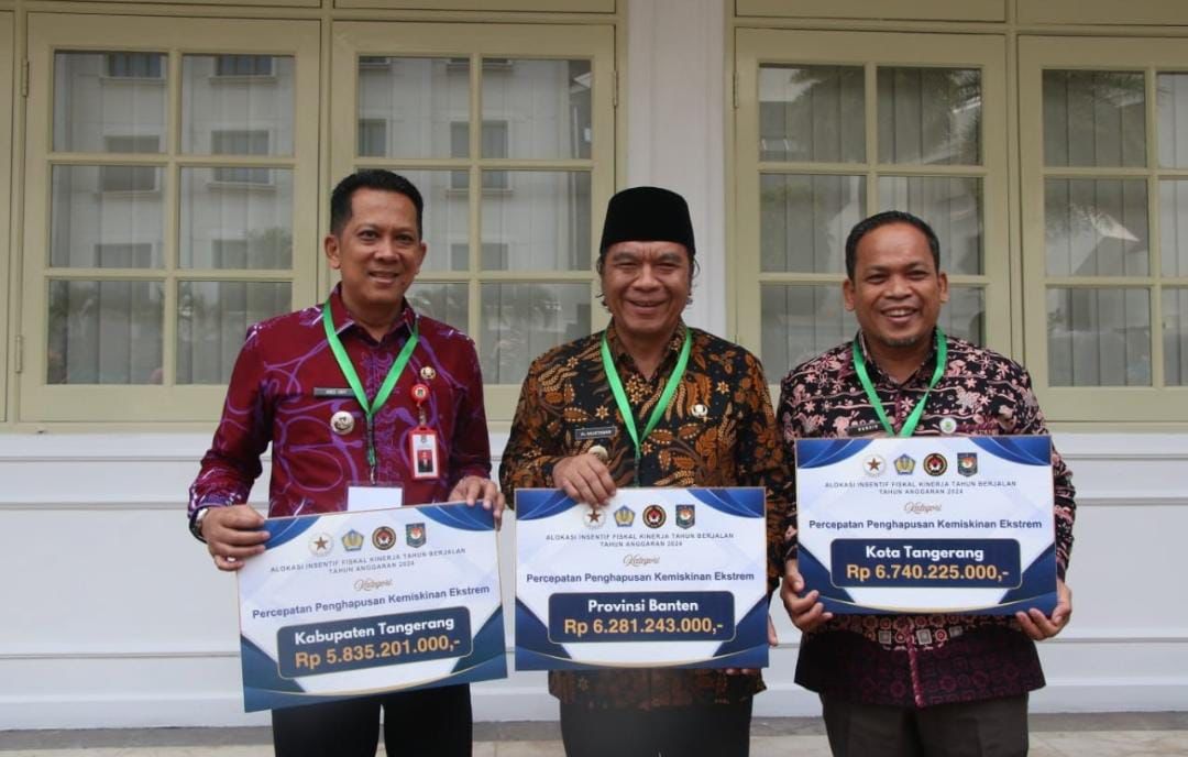 Provinsi Banten berhasil meraih penghargaan dan insentif fiskal