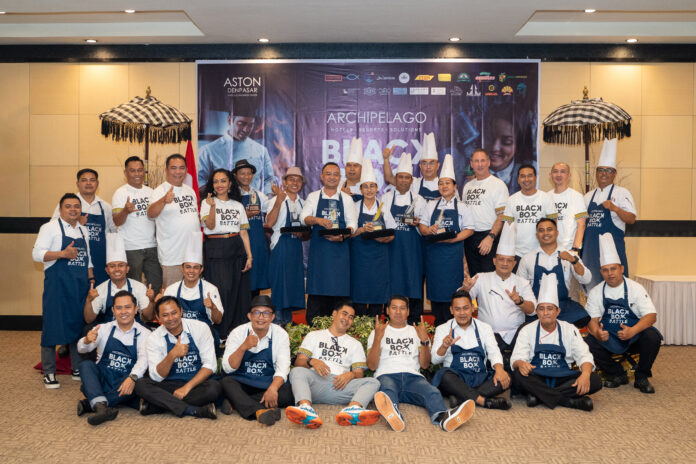 Archipelago Black Box Battle 2024 di Aston Denpasar mempertemukan Executive Chefs & F&B Leaders Bali Lombok