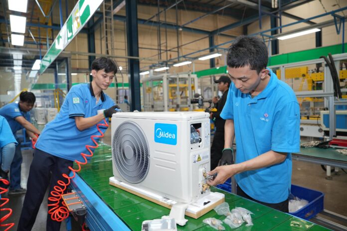 Midea Bangun Pabrik Baru di Cikarang, Tingkatkan TKDN dan Produksi AC