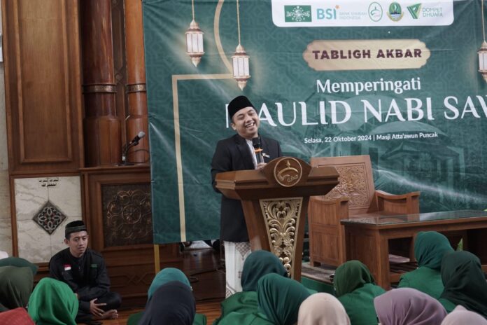 Dompet Dhuafa bersama DKM Masjid Atta’awun peringati Maulid Nabi Muhammad SAW dengan berbagai kegiatan