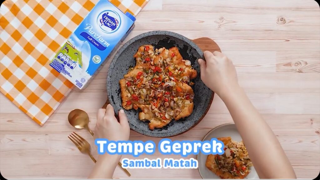 Resep Tempe Geprek