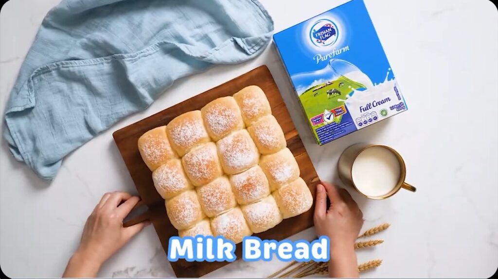 Resep Milk Bread Tanpa Telur