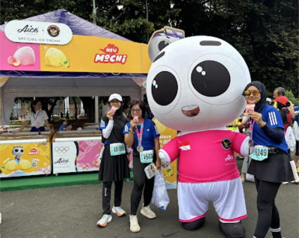 Aice Mochi Jakarta Running Festival