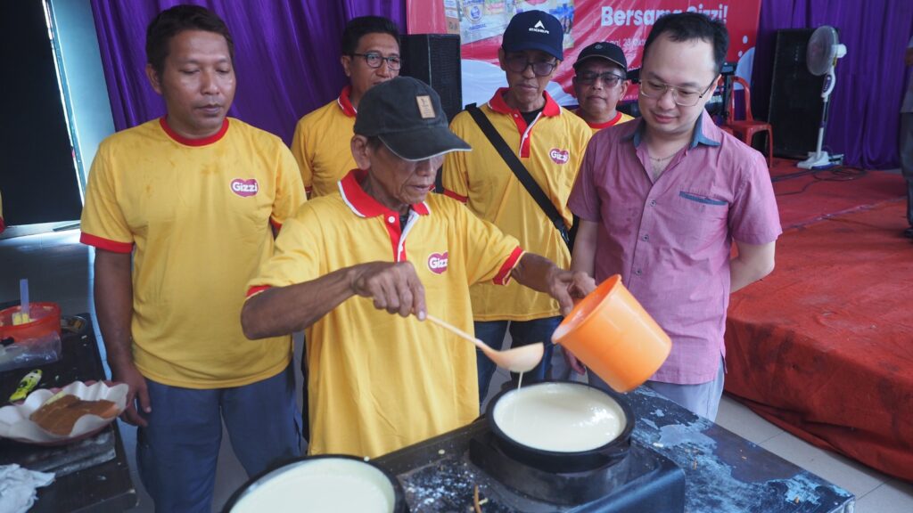 Dukungan Susu Gizzi untuk UMKM Martabak