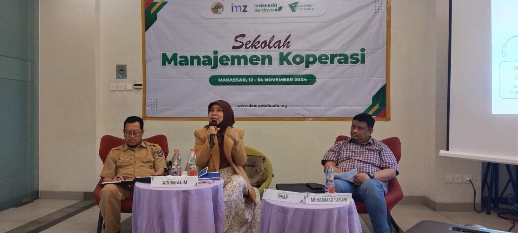 Dompet Dhuafa dan IMZ Gelar Sekolah Manajemen Koperasi di Makassar