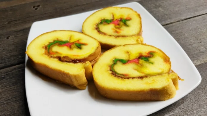 resep bolu kukus gulung mini