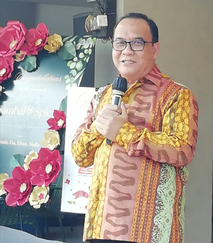 Wakil Walikota Balikpapan, Dr. Ir, H. Bagus Susetyo, M.W., bungah, ajak masyarakat Kaltim menyambangi outlet Sambal & Spicy Raden Saleh, Jakarta.