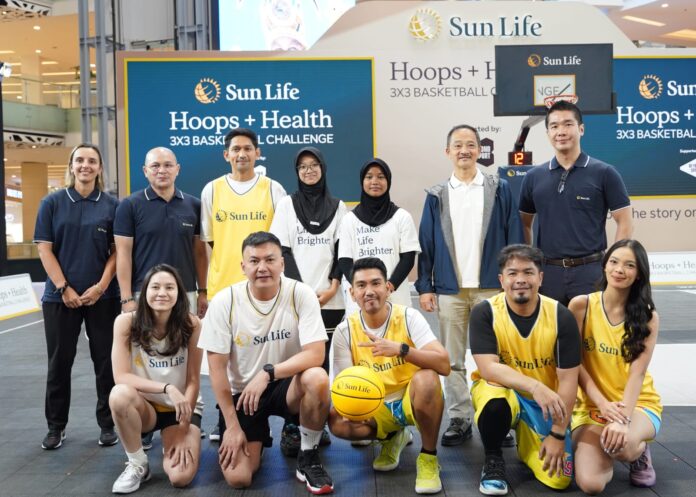 Lintasan sejarah layanan jasa keuangan internasional inisiasi gaya hidup berkelanjutan lewat Hoops+Health 3x3 BasketballĀ Challenge.