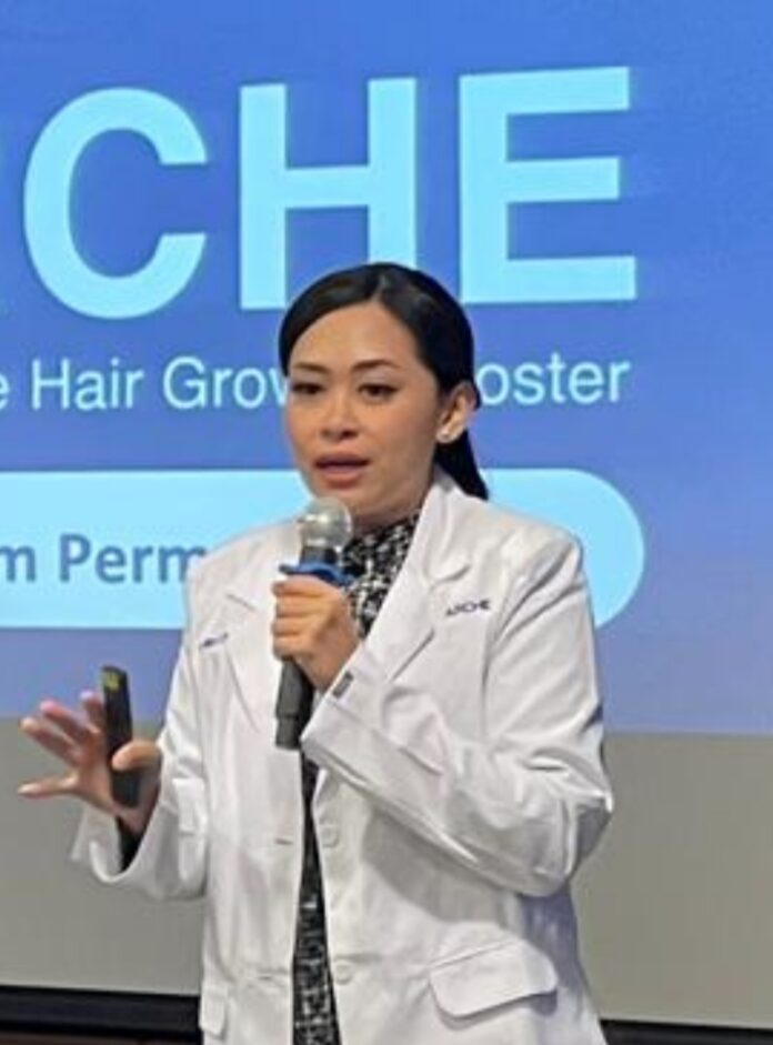Dokter Nilam Permatasari, BMedSc, Sp. BP-RE membagikan bukti klinis, dan pengalaman menangani pasien hair transplant dengan Arche.