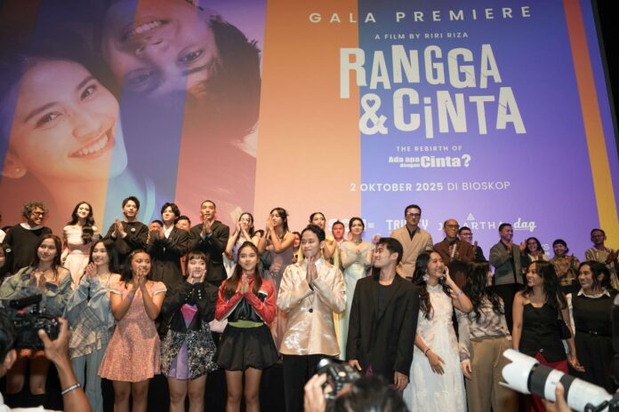 Amar Bank lewat produk Tunaiku dukung ekosistem industri kreatif lewat film terbaru Miles Film 'Rangga dan Cinta'.