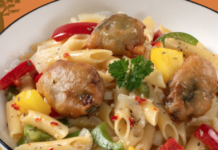 Oyster Penne With Ocean Crunch