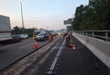 Lanjutkan Pemeliharaan Jalan di Ruas Tol Jagorawi, Jasa Marga Pastikan Kenyamanan Pengguna Jalan