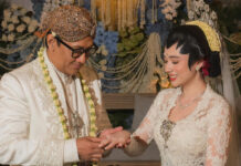 Sah Jadi Suami Istri, Andre Taulany dan Amanda Rigby Minta Doa untuk Rumah Tangga Baru