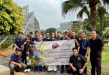 Oakwood Suites Kuningan Jakarta Gelar Aksi Bersih dan Rawat Fasilitas Publik di Taman Menteng