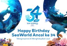 Rayakan 34 Tahun, Sea World Ancol Ajak Keluarga Lebih Dekat dengan Dunia Kelautan