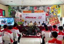 Astra Honda Berbagi Ilmu Dorong Talenta Vokasi Hadapi Perkembangan Teknologi Otomotif