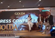 Gandeng VJ Laissti di Peluncuran Aren Latte, Golda Coffee Mantapkan Posisi Raja Kopi RTD Indonesia