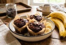 Ingin Camilan Manis Tetapi Tetap Sehat, Coba Muffin Pisang Cokelat Protein Tinggi