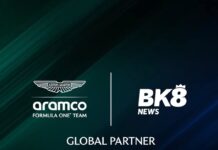 Aston Martin ARAMCO Frmula One™ Team Sambut BK8 News Sebagai Global Partner