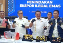 Bea Cukai Gagalkan Ekspor Ilegal Emas 25,88 Kilogram di Lima Bandara Internasional Senilai Rp61,95 Miliar
